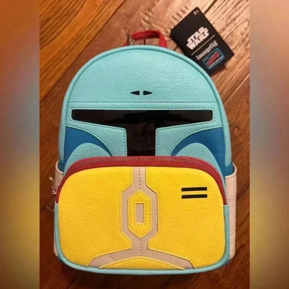 Loungefly Star Wars Jango Fett Exclusive Comic Con BP - $85 NWT - Picture 1 of 3